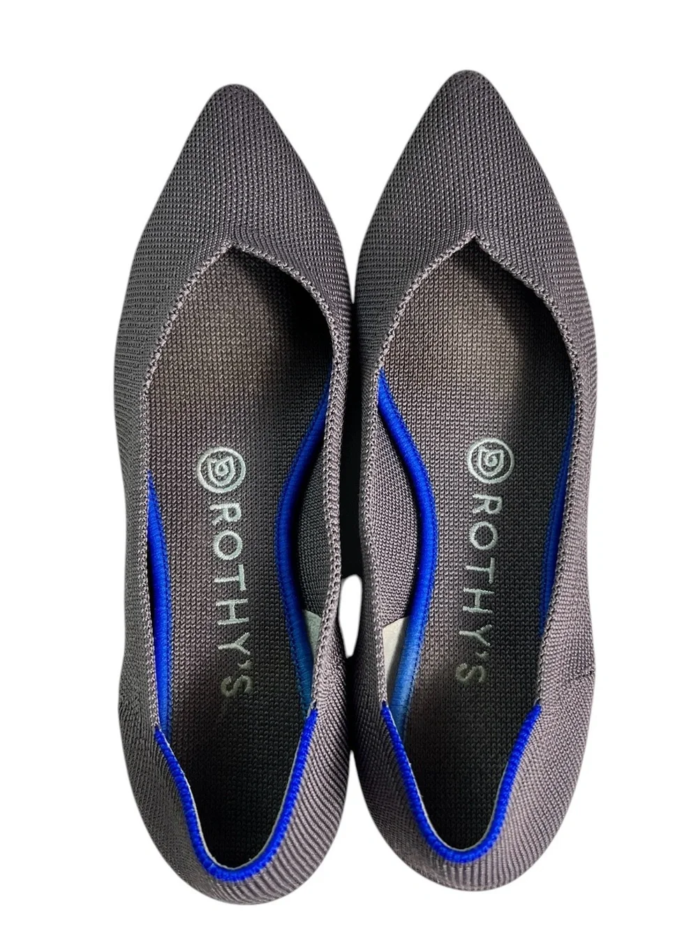 Rothy’s The Point Flats Mink Dusty Purple Pointed Toe Shoes Women’s 6.5